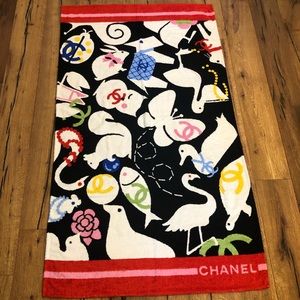 Chanel beach towel